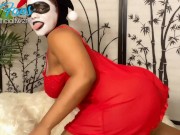 Preview 3 of Harley Quinn Red Lingerie Seductive Dance