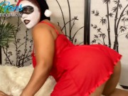 Preview 5 of Harley Quinn Red Lingerie Seductive Dance