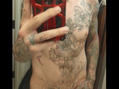 Tattoo'd head to toe to tip lean, sexy, tattoos - Screenshot 13 of 16 - Anal