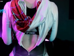 Spider-Gwen Cosplay Sextape on o f