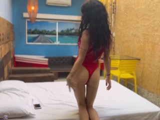 trans girl fucking and sucking her ex boyfriend at the motel complete on onlyfans@Pietra_onlyfans
