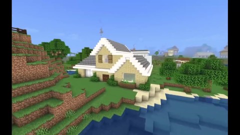 Como construir uma casa suburbana em Minecraft