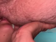 Preview 4 of She takes a deep sniff at my ass and suck it really good, sitting on the toilet