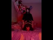 Preview 5 of Ghostface destroying big tiddy goth sluts pussy