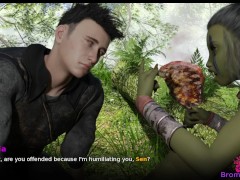 Town of Femdom E22 - A goblin Girl Humiliates me and Spits in my face