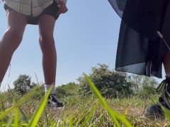 Desperate 18 year old girls peeing in public - Screenshot 2 of 16 - Pee Public