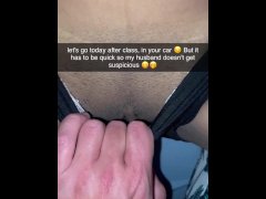 Guy fucks me after gym session and cheats on girlfriend Snapchat Cuckold