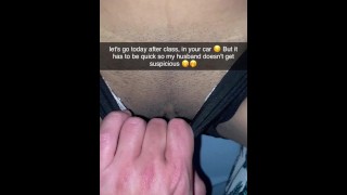 Guy Fucks Me After A Workout And Cheats On His Girlfriend On Snapchat Cuckold