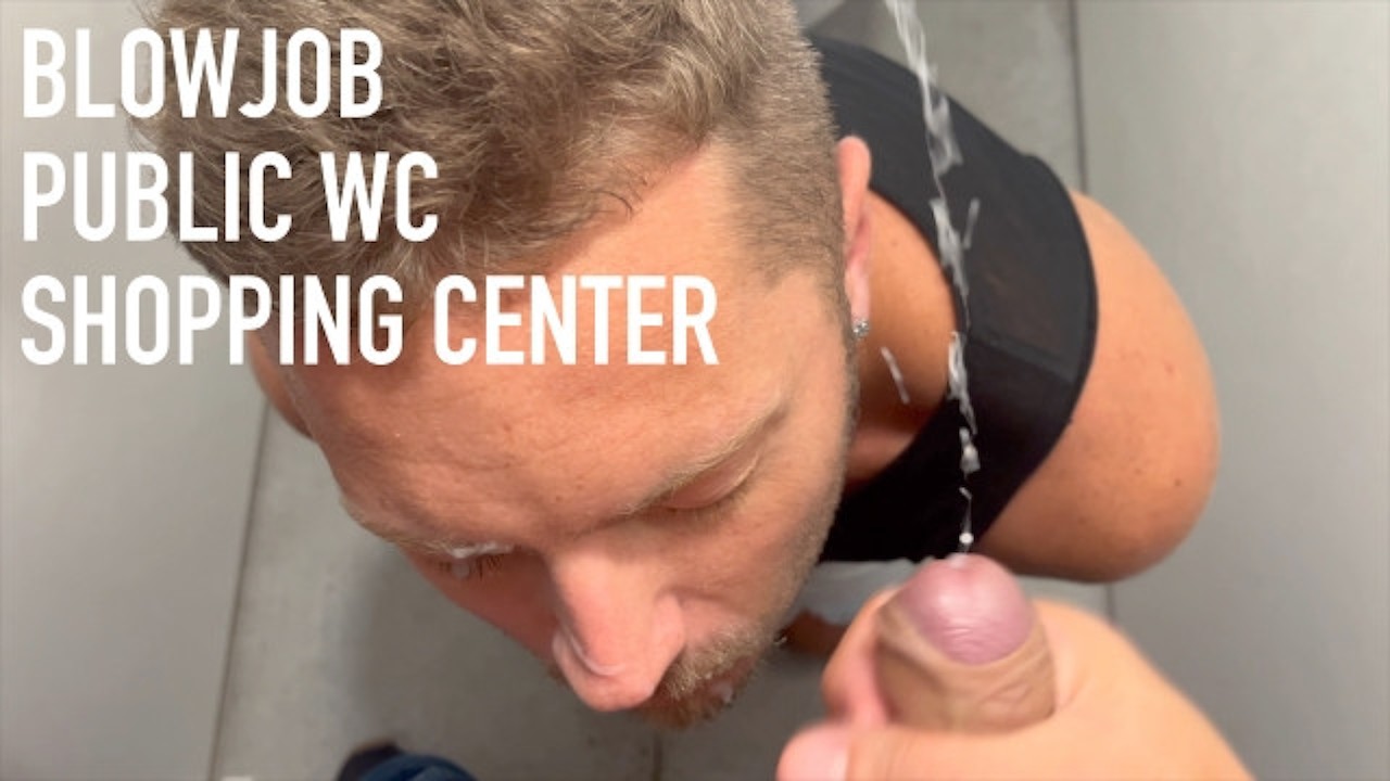 Gay Cruising Public WC Shopping Mall Extreme Blowjob Huge Facial -  Pornhub.com