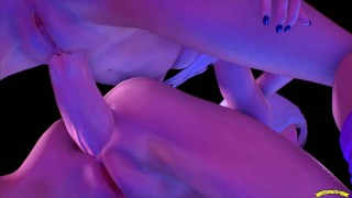 Blondines en psychedelische seks (Deel 3) Geremasterd - Animatie