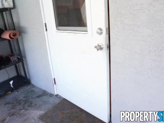 PropertySex Little Trouble Making Tenant Bangs Some Big Landlord Dick screenshot number 0