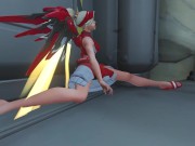 Preview 1 of Mercy Lifeguard ragdoll ryona - Overwatch 2