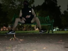 Cum in park