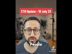 Ethereum price update 18th July 23 with stepmom
