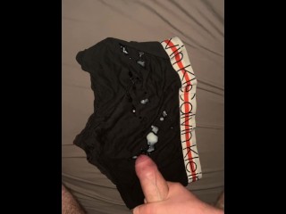 Cum in my Room Mate Underwear