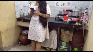POV jija ji caught her saali watching porn in kitchen