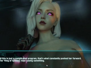 cyberpunk, gameplay, eroge hentai, big tits