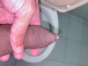 Preview 6 of Best clear pissing video uncut dick peeing