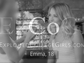 ExCoGi - Hot Babe Emma Gets Hardcore Pussy Fucking Casting! screenshot number 0