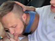 Preview 2 of A Young Bitch Is Fucked in the Car - ARTEM SUCHKOV