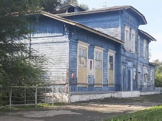 Het Oude Station Van Uryupinsk, Dat is 152 Jaar Oud. Hij is Geen Werker. Rusland