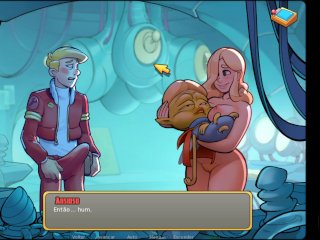 big ass, blonde, adult game, visual novel game