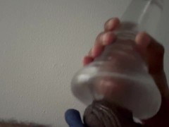Testing my new toy - vibrator / sucker / fleshligh