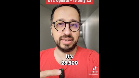 Bitcoin prijs update 19e July 2023 met stiefzus