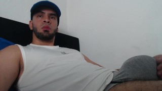 Latino Man With A Large Cock