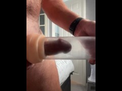 Penis pump test. Drop me a comment