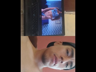 Watching Porn, Masturbation Hot 🥵👁️😏