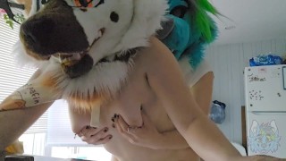 Furry Femboy Fucks Slutty Baker And Ruins Her Tight Pussy Berrylicious