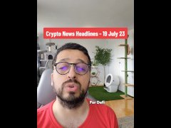 Crypto Market News 19 July 2023 with stepsister