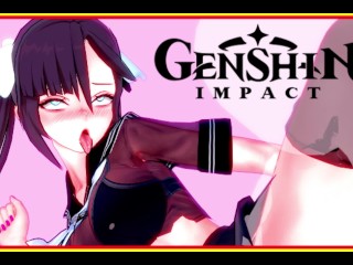 Genshin Impact - Mona in School Uniform