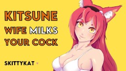 狐狸妻子挤你的鸡巴 [F4M] [弯腰柜台] [捣碎我紧绷的阴户] [围裙和内裤]