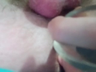El PENE De Plástico me Da Mucho Gusto En Mi Culito