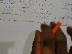 Trigonometrical Ratios of any angle Math Slove By Bikash Educare Episode 6