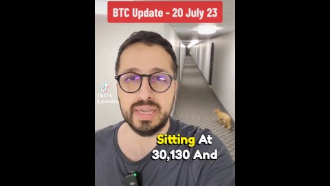Bitcoin price update 20th July 2023 with step sis