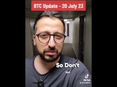 Bitcoin price update 20th July 2023 with step sis