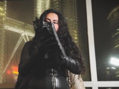 Leather Fetish ASMR by DominaFire