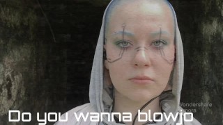 The Real Robot Girl BLOWJOB! Cyberpunk Android became Human ...