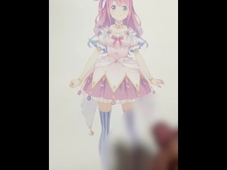 ホロライブ　姫森ルーナ　ぶっかけ　オナニー　エロ　Himemori Luna Hololive