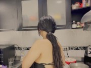 Preview 4 of I fuck my slutty employee in the kitchen, while my wife is not at home