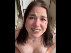 Please cum on my face and tits daddy 9/16