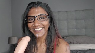 Lingerie-Clad Desi Slut In A Nerdy Girl's Fantasies About Her Stepfather And Stepbrother's Sexuality