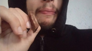 Por que eu comi chocolate? é porque eu acho que é sexy e suave