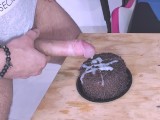 CUM CAKE: Me como pastel repleto de mi propio semen