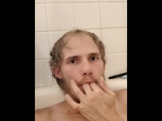 vertical video, horny, cumshot, solo male