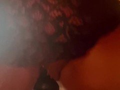 Horny MILF Riding Dildo - Moaning BBW Loves BBC Pussy Penetration