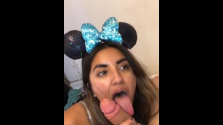 Puta Latina De Disney Con Orejas De Minnie Me Lame El Culo